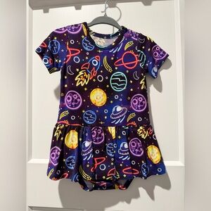Gigi & Max Outerspace Twirl Bodysuit 18M